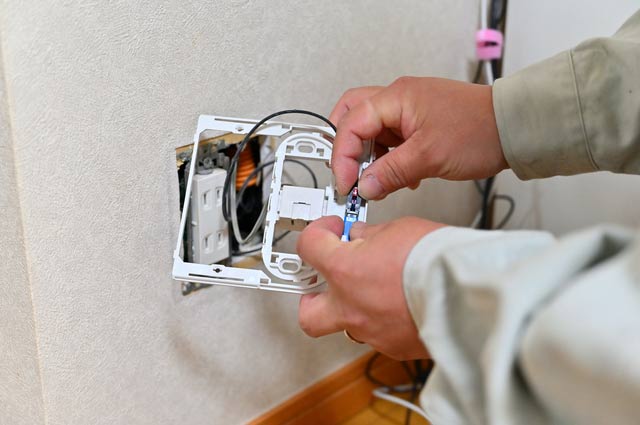 fiber optic installation