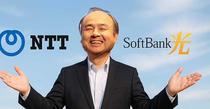 NTT Flet's hikari & Softbank Hikari